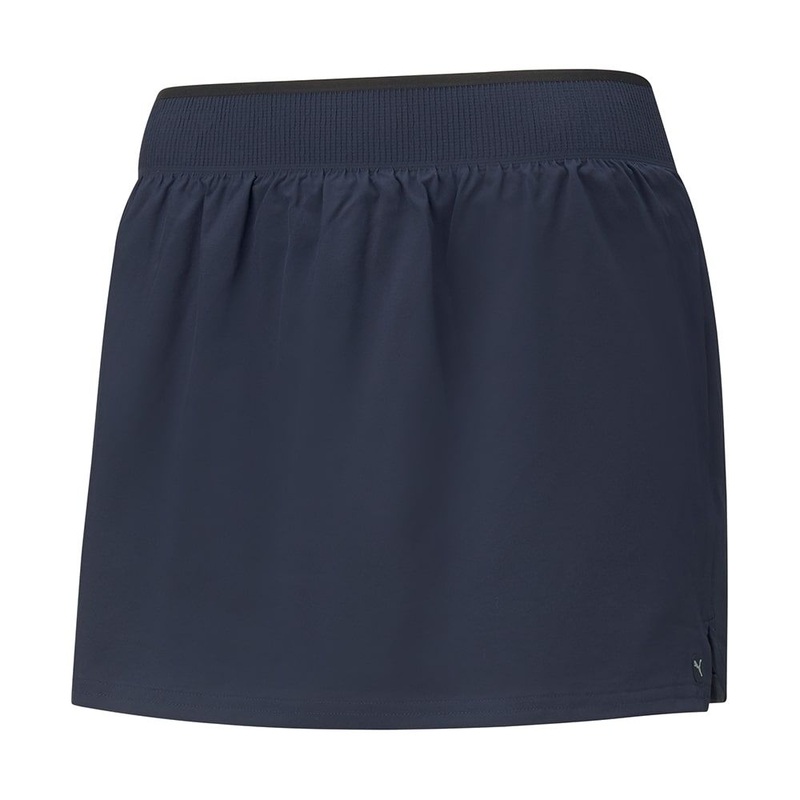 Puma Womens PWRSHAPE Lake Golf Skirt (On-Sale) High Rise Heather L
