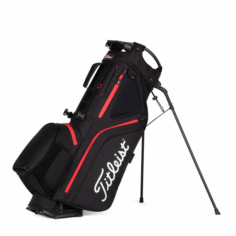 Titleist Hybrid 5-Way Stand Golf Bag Red/Graphite