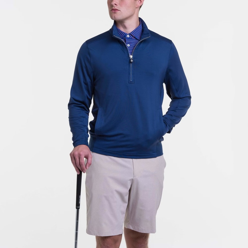 B. Draddy Sport Blair Half Zip Pullover Regal L