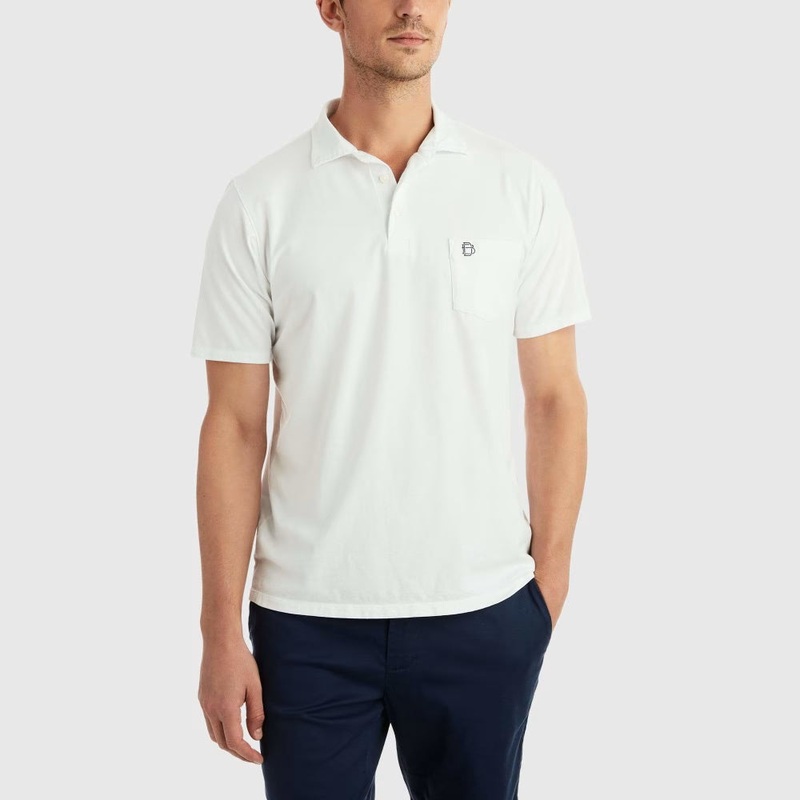 B. Draddy Sport Liam Polo White P XL