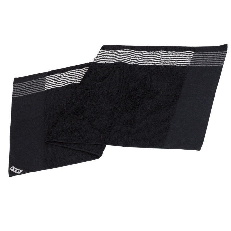 Ping Players Towel 2022 Black/White