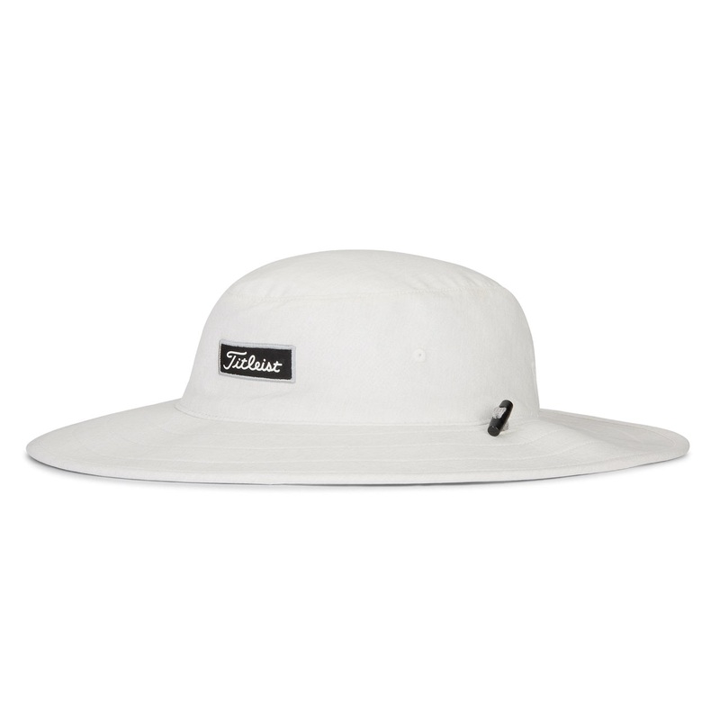 Titleist Charleston Aussie Bucket Hat Heather White/Black