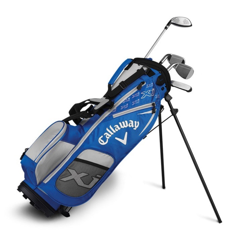 Callaway Junior XJ-1 4 Piece Sets w/ Bag Left Hand Blue