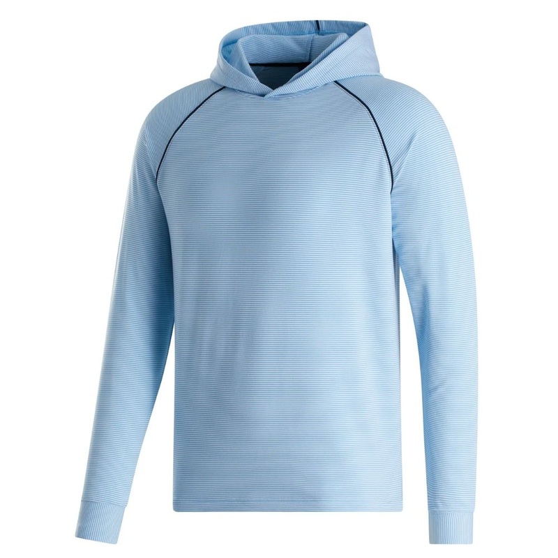 Footjoy Pinstriped Golf Hoodie (Previous Season Style) True Blue/White L