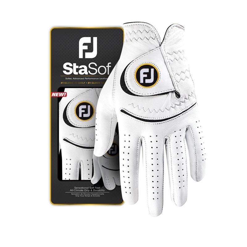 Footjoy Women’s Stasof Golf Glove White Worn on Left Hand L
