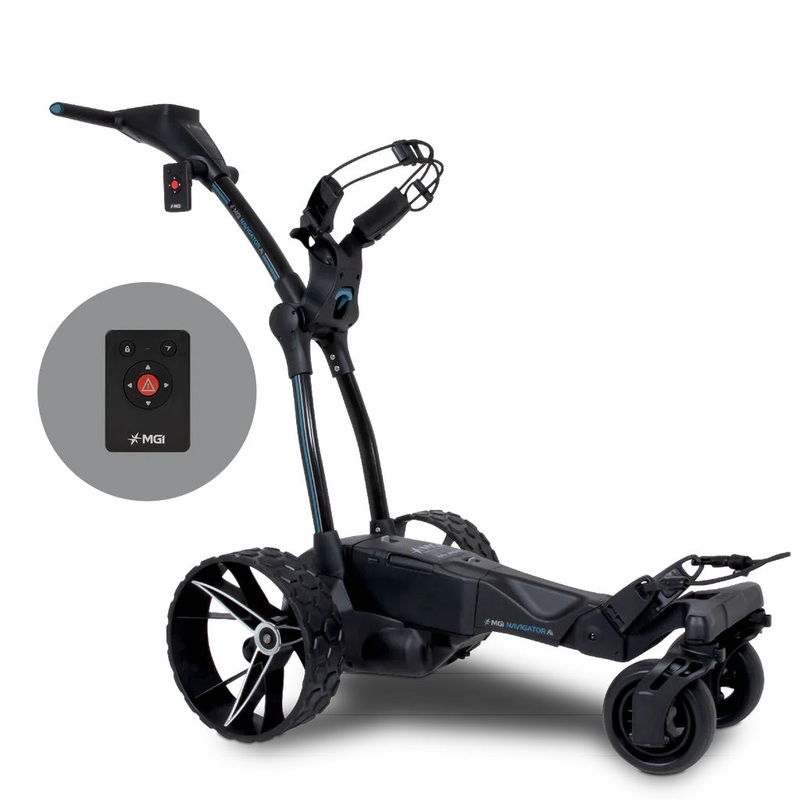 MGI AI NAVIGATOR GPS+ LITHIUM REMOTE CONTROL GOLF CADDY Black