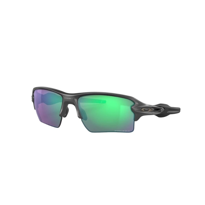 Oakley Flak 2.0 XL Sunglasses Steel Prizm Road Jade