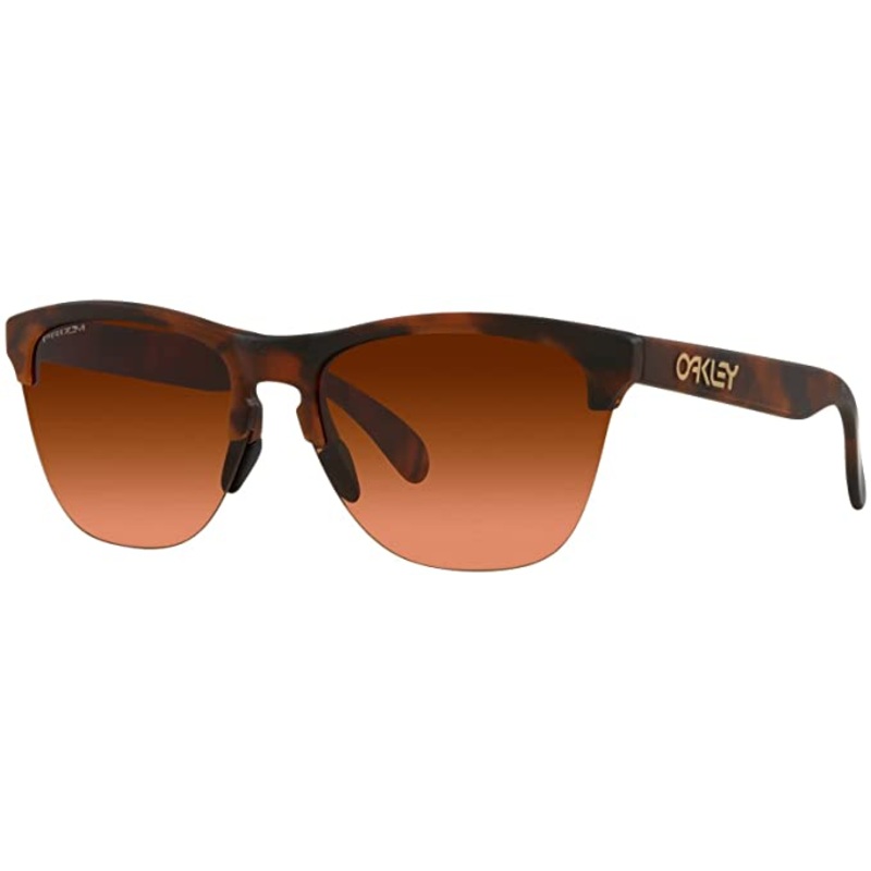 Oakley Frogskins Lite Sunglasses Matte Brown Tortoise Prizm Brown