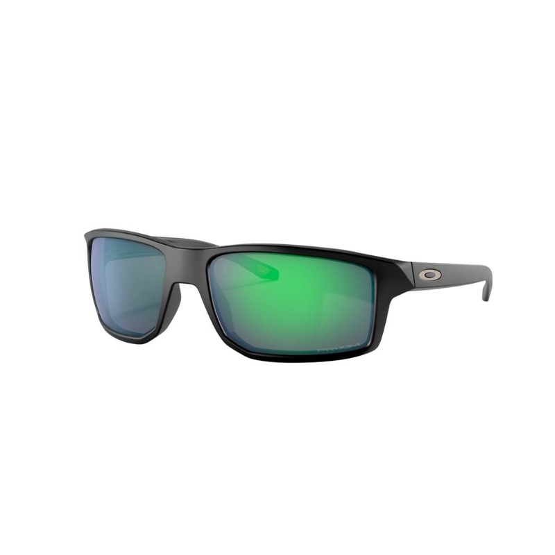 Oakley Gibston Sunglasses Matte Black Frame Prizm Jade Lens Matte Black Prizm Jade