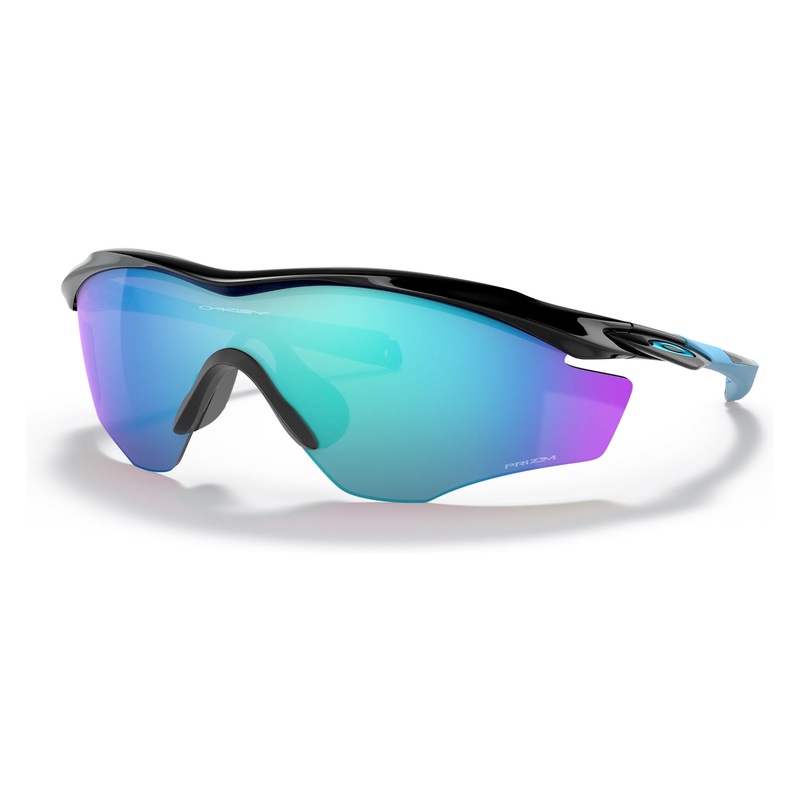 Oakley M2 Frame Sunglasses Polished Black PRIZM Sapphire