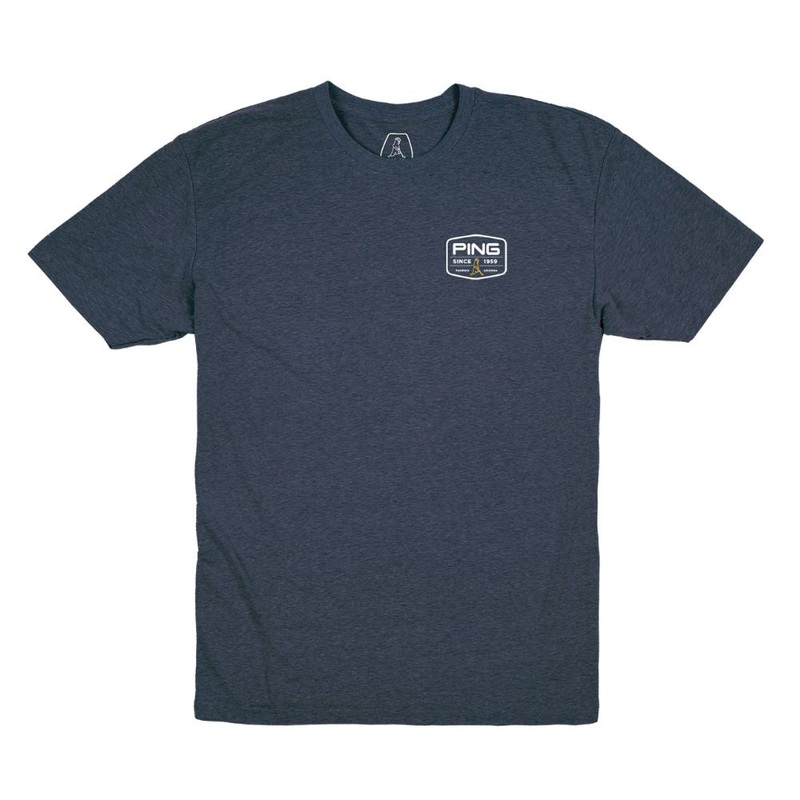 Ping Golf Badge Tee Charcoal S