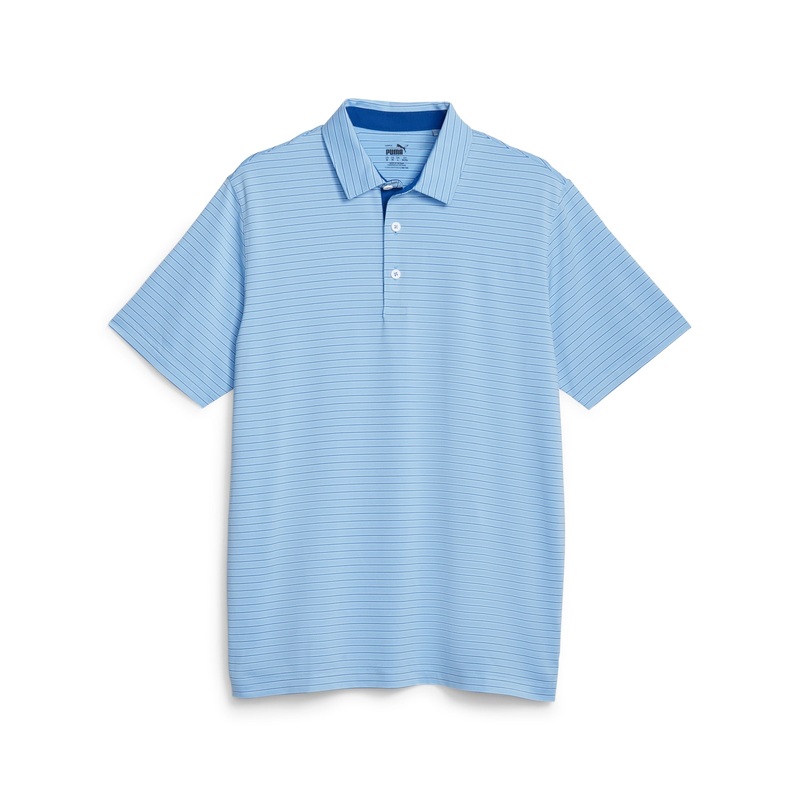 Puma Men’s MATTR Bay Golf Polo Regal Blue/Festive Blue S