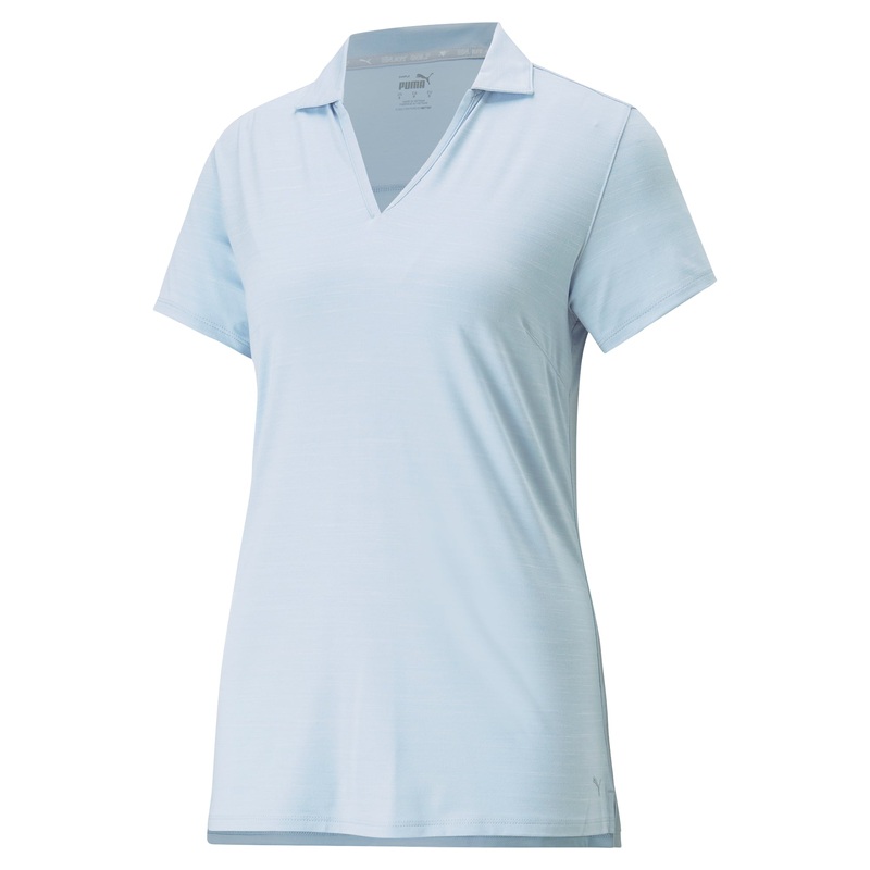 Puma Women’s CLOUDSPUN Coast Golf Polo Rose Dust Heather S