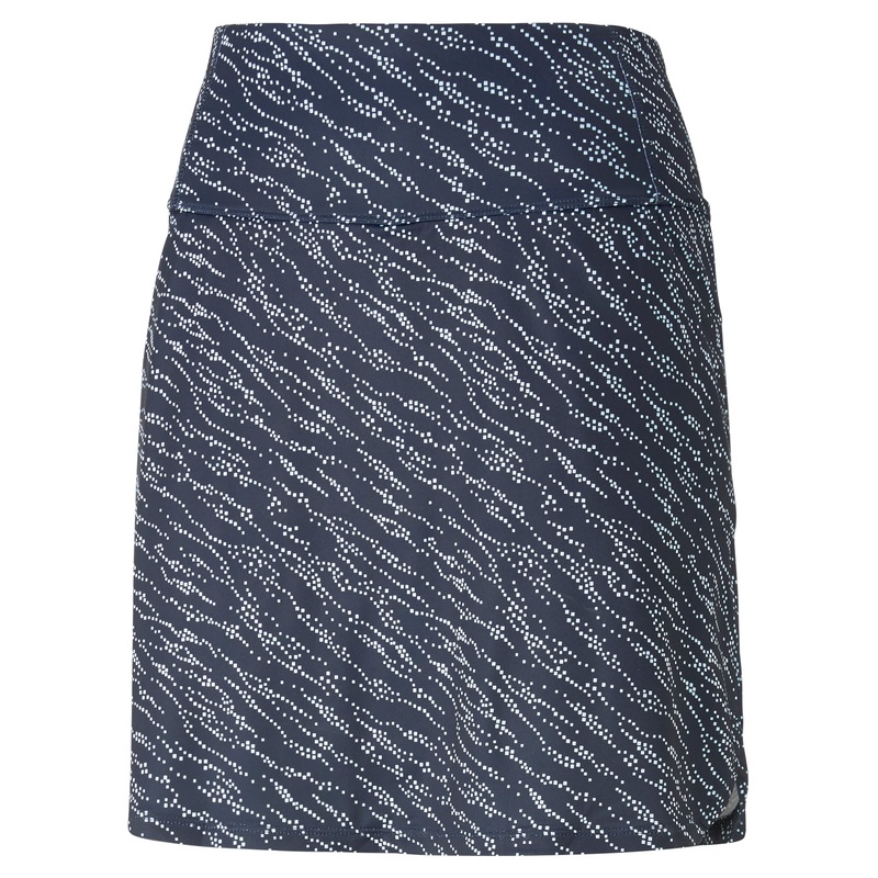 Puma Women’s PWRMESH Whitewater Golf Skirt Navy Blazer/Orchid Shadow M