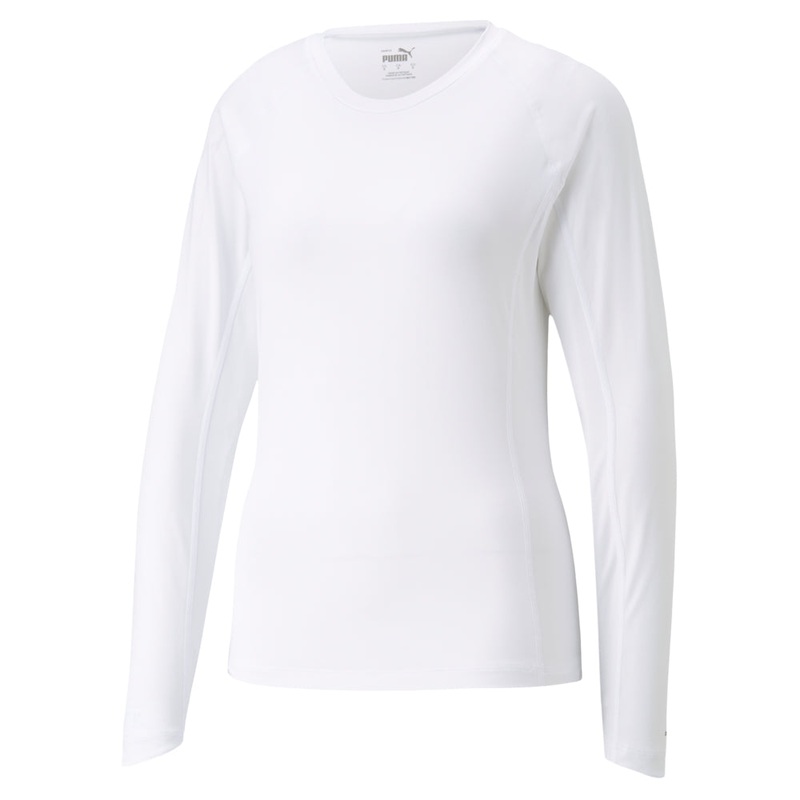 Puma Women’s YouV LS Crew Golf Shirt Navy Blazer XS