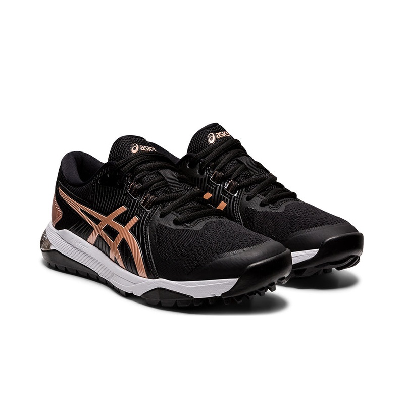 Asics Gel Course Glide Womens Golf Shoes Black/Rose Gold Black/Rose Gold 6.5