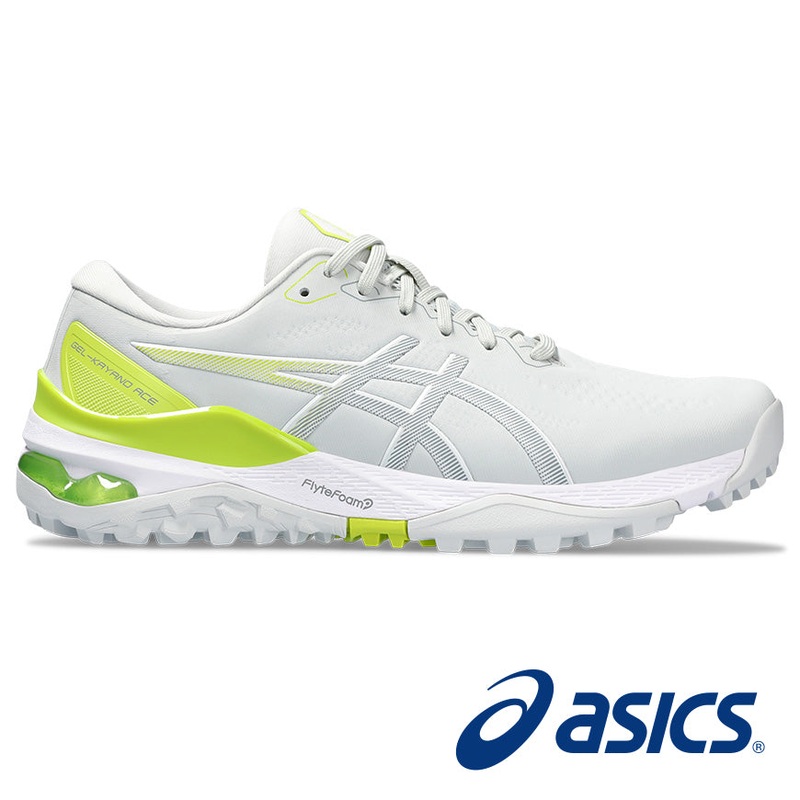 Asics Men’s Gel-Kayano Ace 2 Golf Shoes – Glacier Grey/Neon Lime Glacier Grey/Lime 8