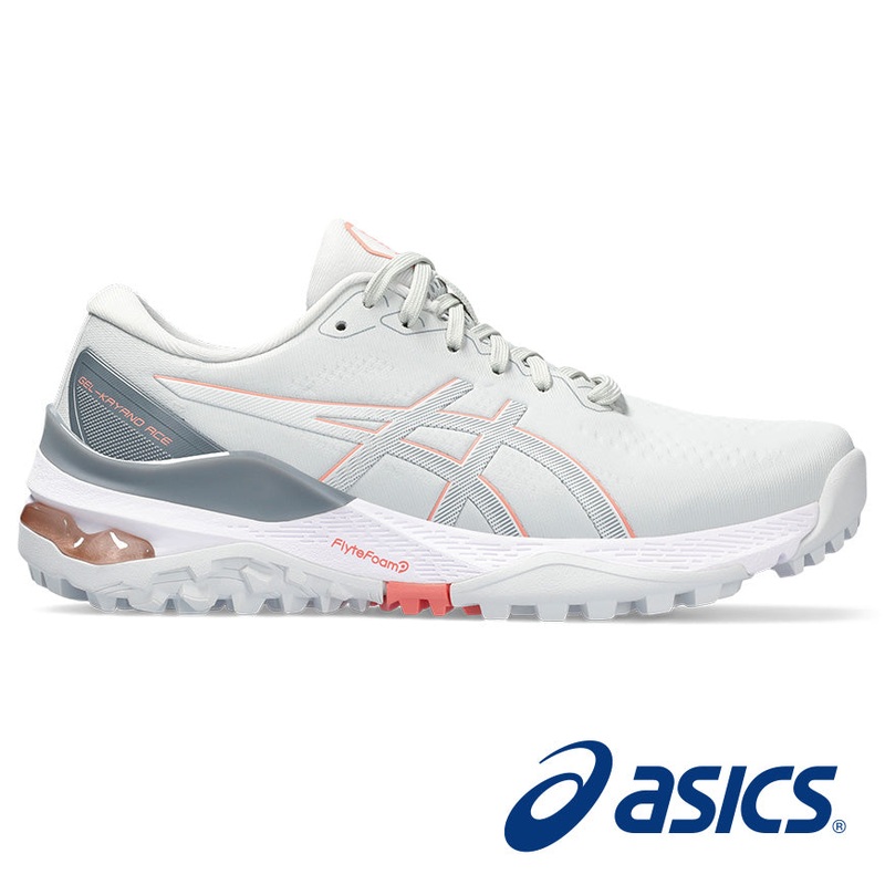 Asics Women’s Gel-Kayano Ace 2 Golf Shoes – Glacier Grey/Guave Grey/Guava 6