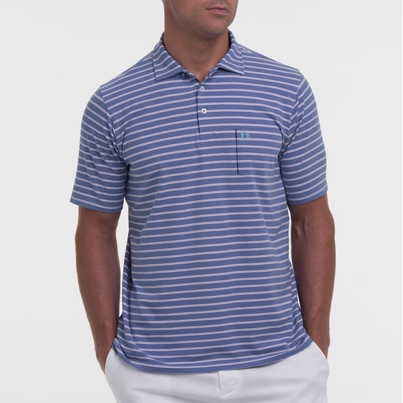 B. Draddy Caz Polo White XL