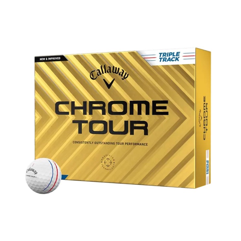 Callaway Chrome Tour Triple Track 24 White – 1 Dozen White