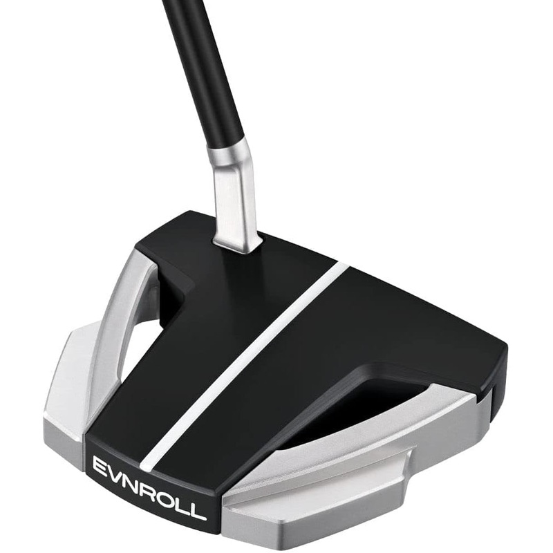 Evnroll EV12 Black Short Slant High MOI Mallet Putter 35″ Right Hand TourTac Grip Right Hand