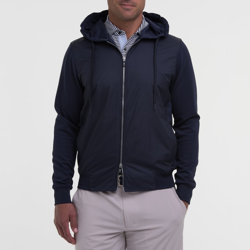 Fairway & Greene Caves Hybrid Hoodie – M31550 Marine M