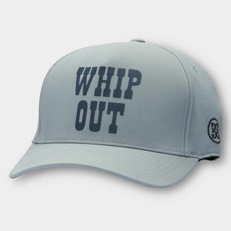 G/Fore Whip Out Stretch Twill Snapback Hat Light Gray