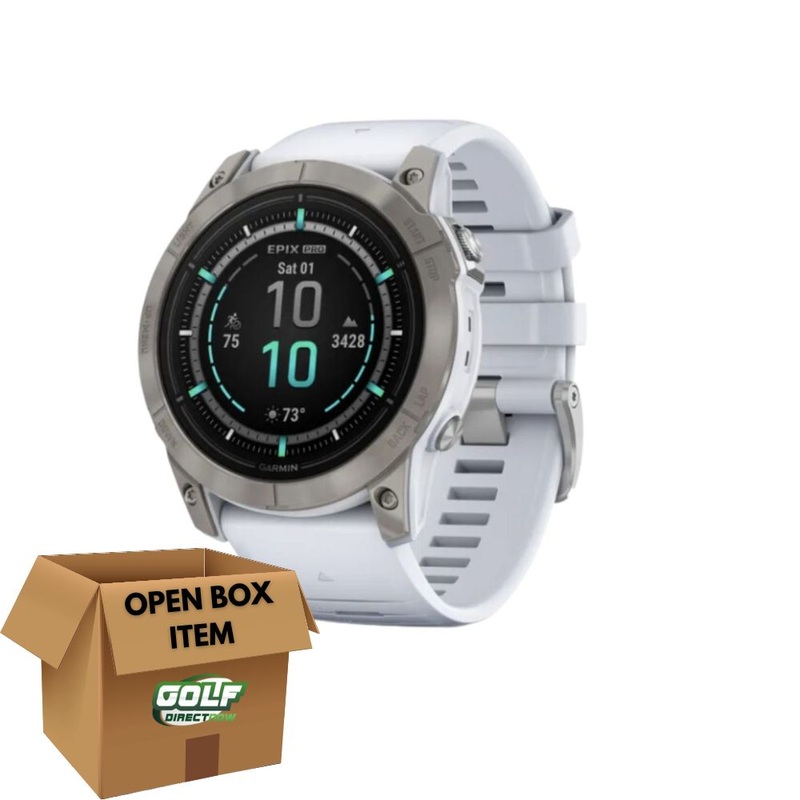 Garmin Epix Pro (Gen 2) Active Smartwatch Sapphire Edition 51 mm Titanium w/Whitestone Band (Open Box) Titanium w/ Whitestone Band 51mm
