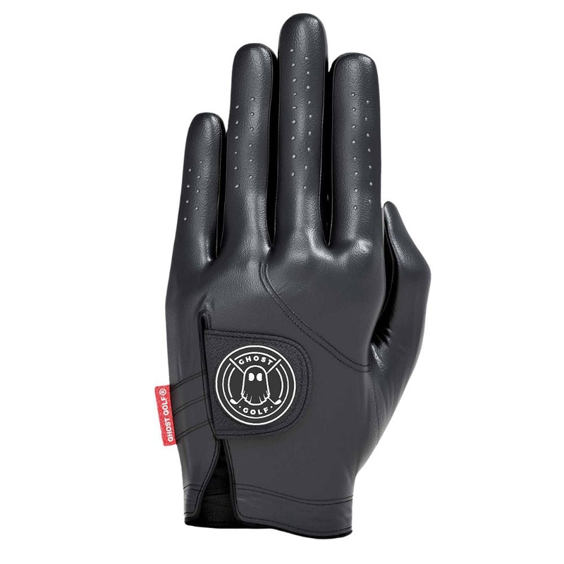 Ghost Golf Glove – Ghost Black Worn On Left Hand XXL