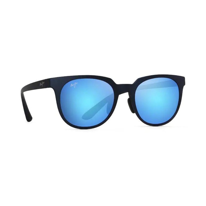 Maui Jim Wailua Polarized Sunglasses Matte Blue Frame Blue Hawaii Lens Matte Blue BLUE HAWAII
