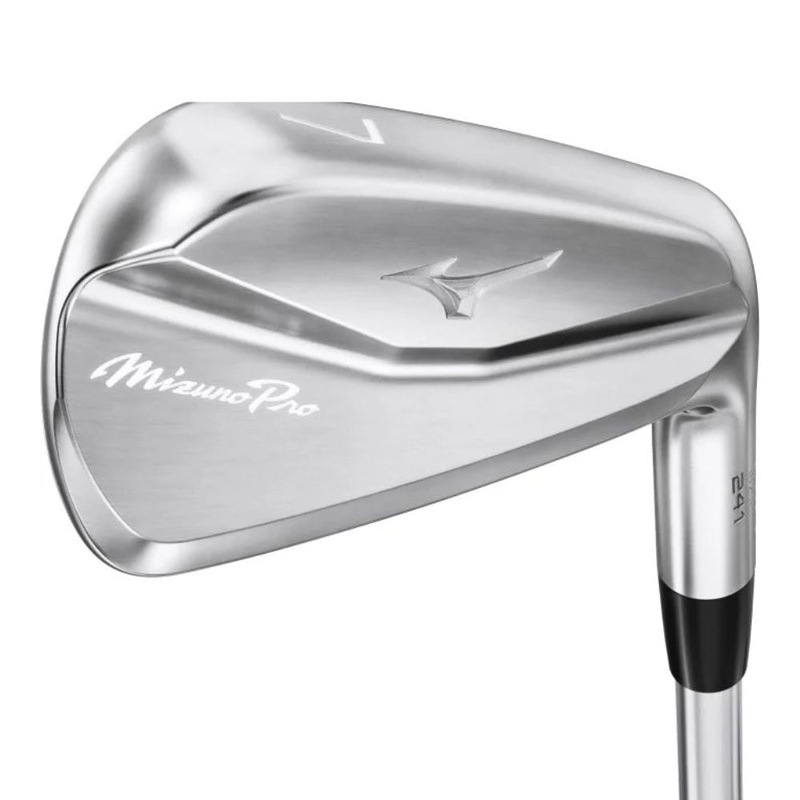 Mizuno Pro 241 Iron Set 7 pc Left Hand 4-PW KBS Tour 120 Stiff