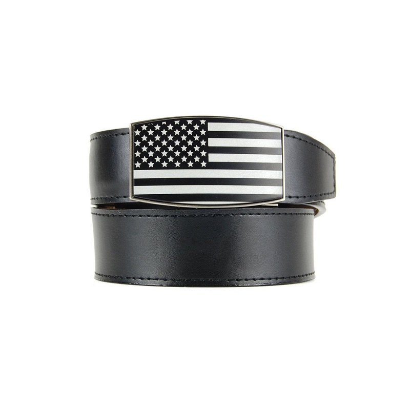 Nexbelt USA Heritage Black Aston Black Dress Belt Black Aston