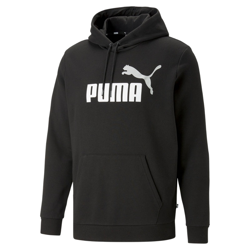Puma Men’s Essentials+ 2 Tone Big Logo Hoodie Puma Black/Puma White M