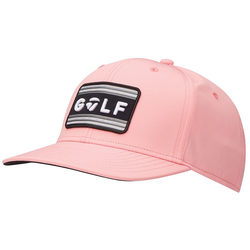 TaylorMade Men’s Sunset Snapback Golf Hat Pink OSFM