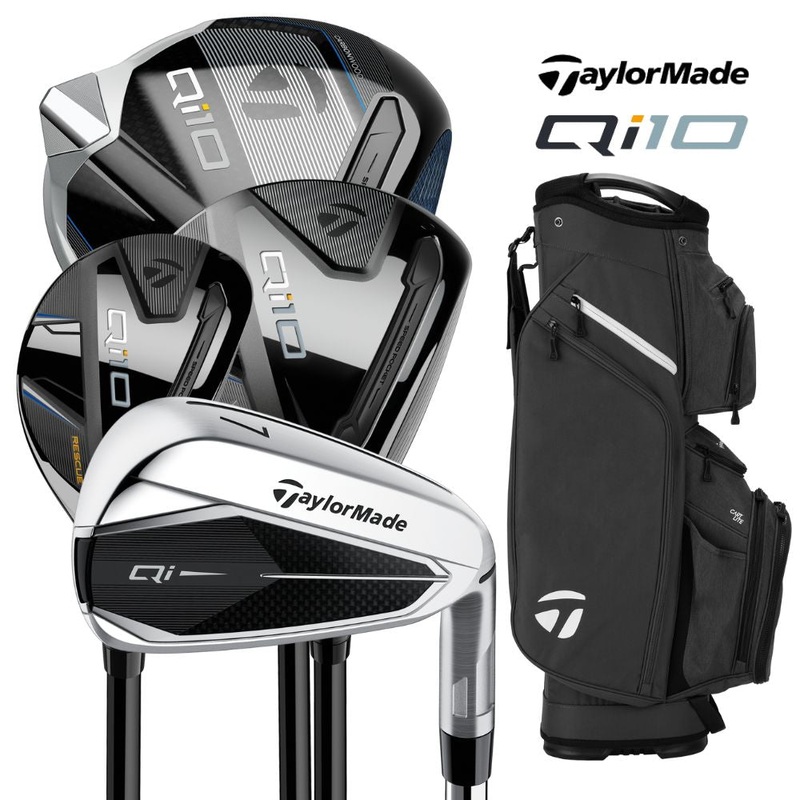 TaylorMade Qi10 Men’s Complete Golf Set Right Hand Regular