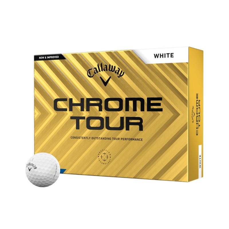 Callaway Chrome Tour 24 White – 1 Dozen White