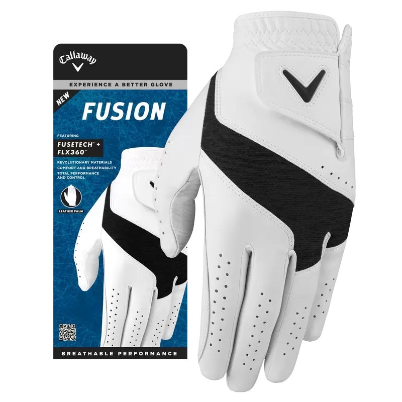 Callaway Men’s Fusion Golf Glove 2024 Worn on Left Hand S