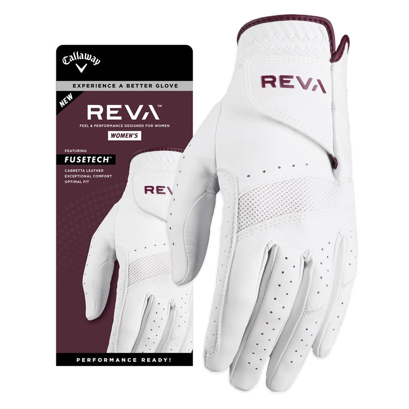 Callaway Women’s Reva Golf Glove Worn on Left Hand M/L