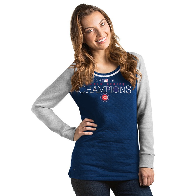 Chicago Cubs World Series Champion Womens Mvp Pullover 2016 M