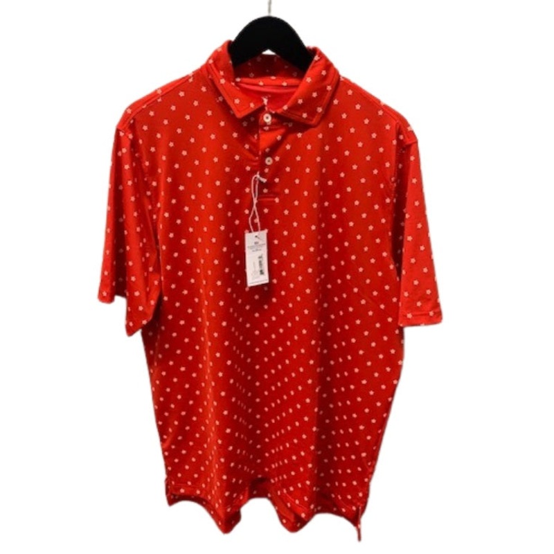 Fairway & Greene Men’s The Connors Star Polo Flag L
