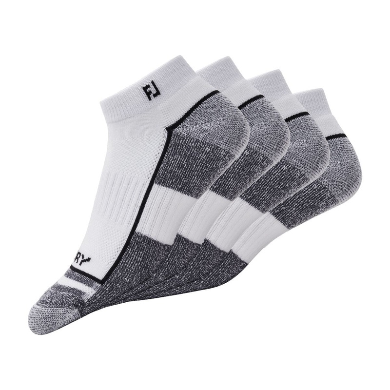 FootJoy Men’s ProDRY Sport Golf Socks 2Pack Black 7-12