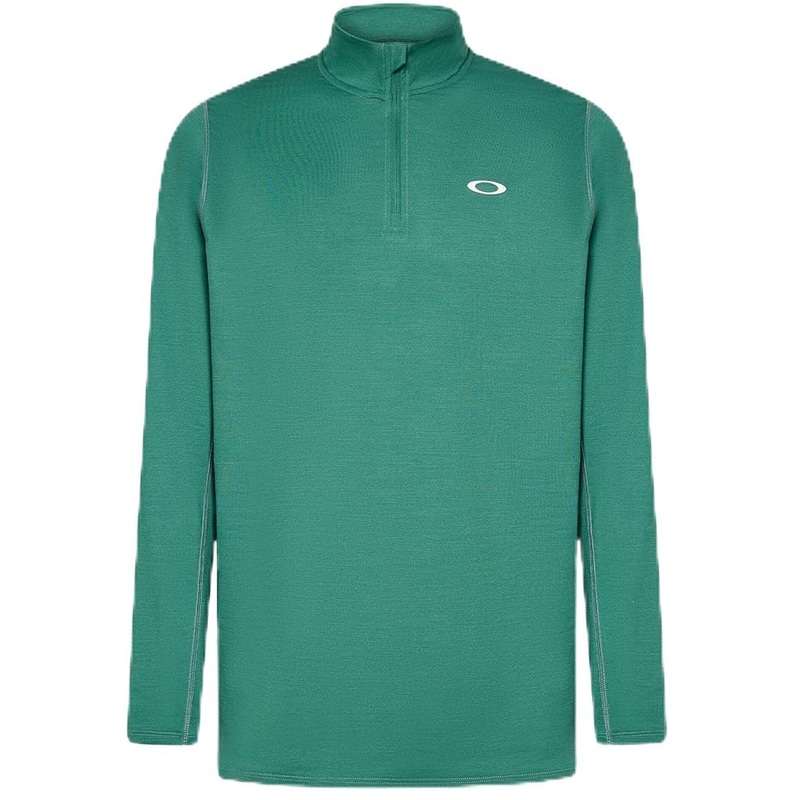 Oakley Men’s Gravity Range 1/4 Zip Pullover Viridian/Fir Heather XXL