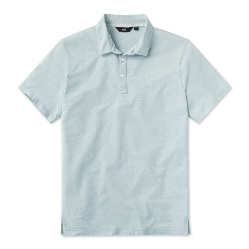 Palm Golf Mens Coasty Polo Seafoam XXL