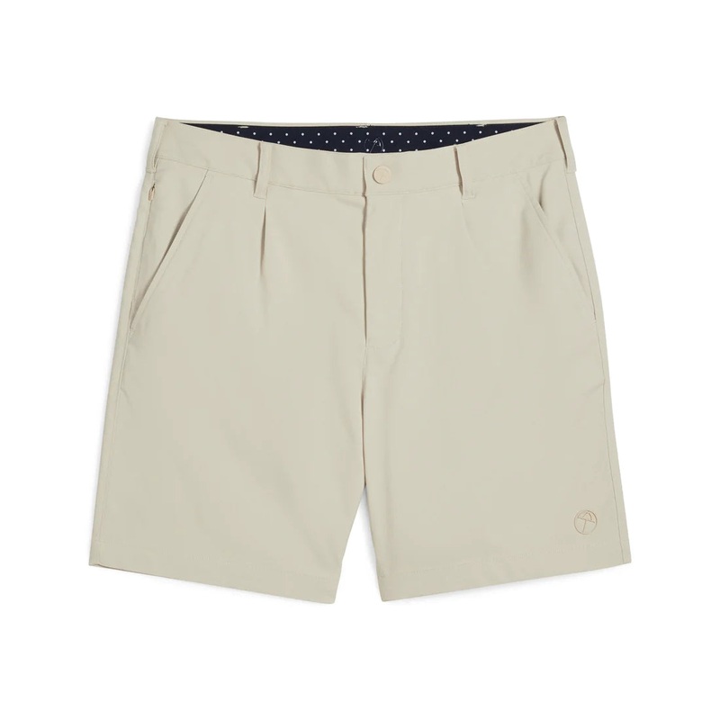 Puma Men’s Arnold Palmer Pleated Golf Shorts Putty 42