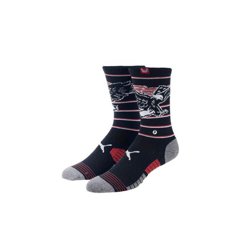Puma Unisex X Volition Crew Golf Socks Navy 14-16