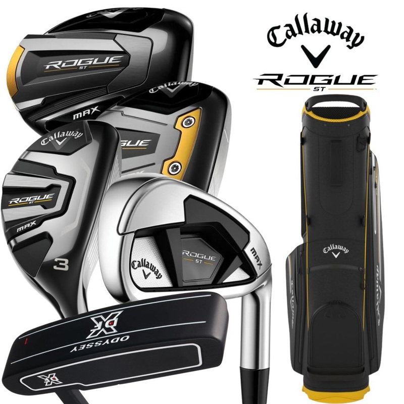 Callaway Rogue ST Max 24 Men’s Complete Golf Set Right Hand Stiff