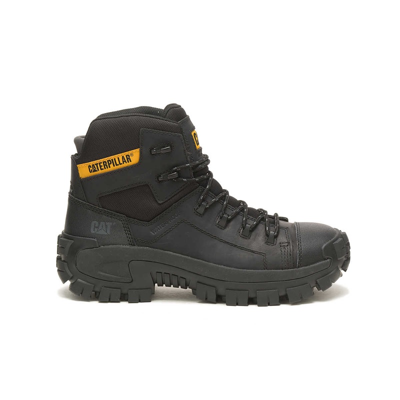 Caterpillar Men’s Invader Hiker Waterproof Composite Toe Work Boots Black 11 Medium