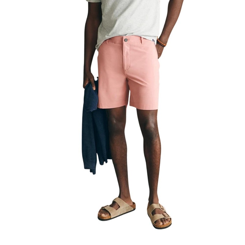 Faherty Belt Loop All Day Shorts 7″ Inseam Faded Flag 33