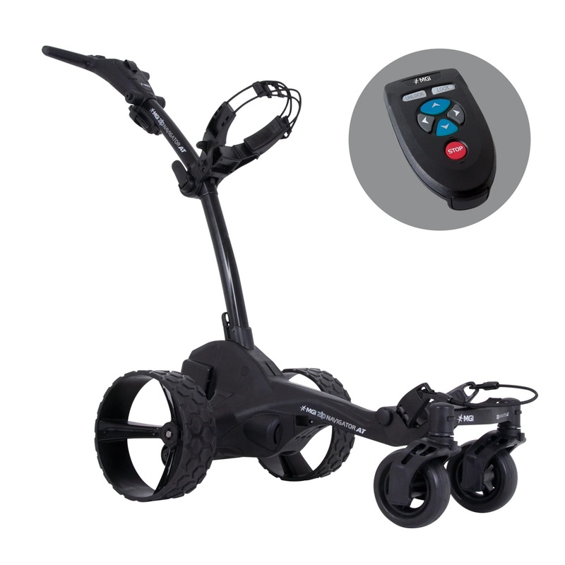 MGI ZIP NAVIGATOR AT ALL TERRAIN ELECTRIC GOLF CADDY – BLACK Black