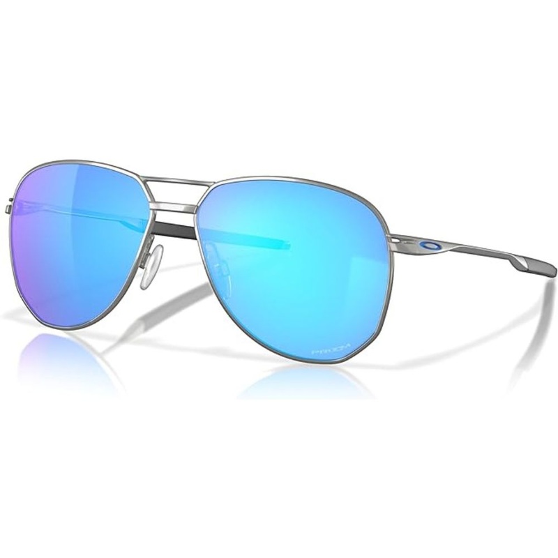 Oakley Contrail Sunglasses Satin Chrome Prizm Sapphire